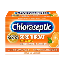Chloraseptic Citrus Lozenge 18