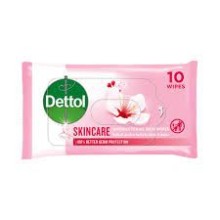 Dettol Skincare Wipes 10'S