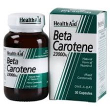 H-Aid Beta Carotene 23000I.U Cap 30'S#Ha0033
