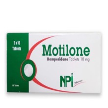 MOTILONE 10MG TAB 20'S (DOMPERIDONE)
