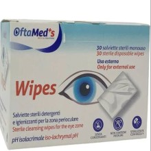 OFTAMED EYE WIPES 30'S