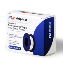 AIDPLAST SURGICAL TRANSPARENT TAPE 5M X 1.25CM -V3...