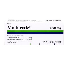 Moduretic 5/50Mg Tab 30'S
