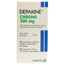 Depakine Chrono 500Mg Tab 30'S