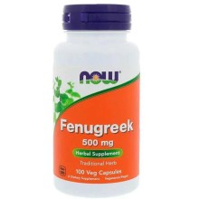 Now Fenugreek 500Mg Cap 100'S