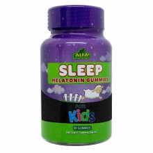 Alfa Sleep Melatonin Gummies For Kids 60'S