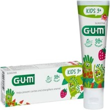 Gum Kids T/Paste 2-6 Yrs 50Ml  Kids 3+