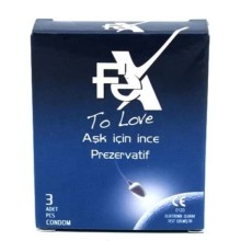 FEX CONDOMS TO LOVE 3'S