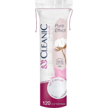 CLEANIC COTTON PADS PURE EFFECT 120'S