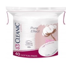 CLEANIC COTTON PADS SILK EFFECT (OVAL) 40'S