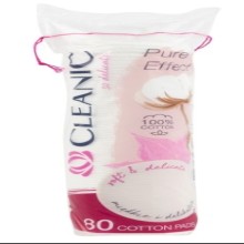CLEANIC COTTON PADS PURE EFFECT 80'S
