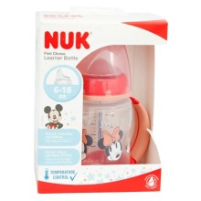 NUK LEARNER BOTTLE MICKEY  RED 150ML 6-18M 1021533...