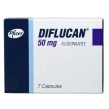 DIFLUCAN 50MG CAPS 7'S