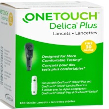 ONE TOUCH DELICA LANCETS 100'S ( PLUS )