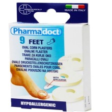 PHARMADOCT FEET CORN PLASTER OVAL 9'S