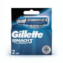 GILLETTE MACH3 TURBO CARTRIDGE 2'S