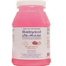 BABYSOL STRAWBERRY FLAVOUR 240ML