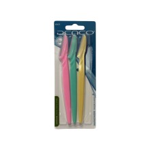 DENCO SHAPING EYEBROW RAZORS - 4907