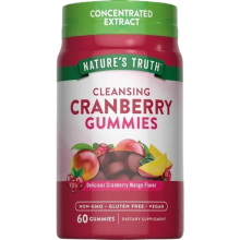 Nature'S Truth Cleansing Cranberry Gummies-Mango F...