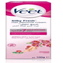 VEET SILKY H/REM CREAM NORMAL SKIN 100G  ( NEW PUR...