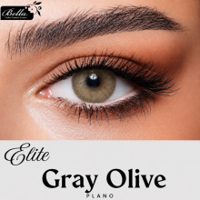 BELLA LENSES ELITE GRAY OLIVE PLANO