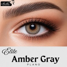 BELLA LENSES ELITE AMBER GRAY PLANO