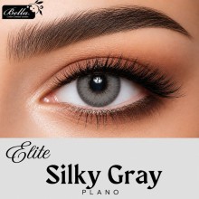 BELLA LENSES ELITE SILKY GRAY PLANO
