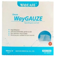 WAYCARE STERI.GAUZE/SWABS 5X5 50'S#809011