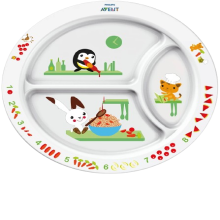 Avent Toddler Divid Plate 12M+ #Scf702/00