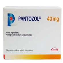 PANTOZOL 40MG TAB 15'S