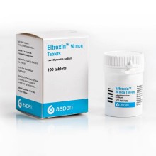 Eltroxin 50Mcg Tab 100'S@