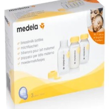 MEDELA B/MILK BOTTLE 150ML 3'S#13580