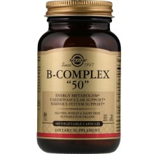 Solgar B-Complex -50- Caps 100'S