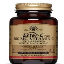 SOLGAR ESTER-C PLUS 500 MG VIT-C CAP 50'S