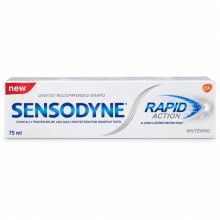 Sensodyne Rapid Action Whitening Tp  75 Ml