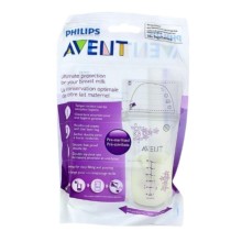 Avent Scf603/25 Breast Milk Storage Bags 180Ml X25