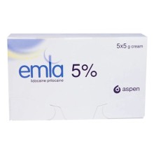 EMLA 5% CREAM 5X 5 G