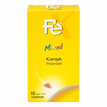 FEX CONDOM MIXED 12'S