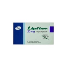 Lipitor 20Mg Tab 30'S