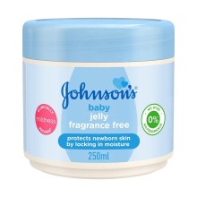 J&J PETROLEUM JELLY BABY  250G ( UNSCENTED )