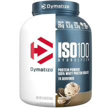 Dymatize Iso-100 Hydrolyzed Cookies & Cream 5Lbs