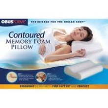 OBUSFORME CONTOURED MEMORY FOAM PILLOW