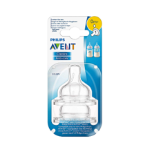 AVENT CLASSIC TEATS 1 HOLE *2 #SCF631/27