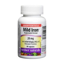 Web. Nature Mild Iron 28Mg Cap 90'S