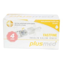 PLUSMED 4 MM INSULIN PEN NEEDLES 32G 100/PKT