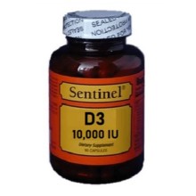 Sentinel Vit D3 10,000Iu Tab 100'S