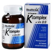 H-Aid Vitamin K Complex + Vit D3 Tab 30`S