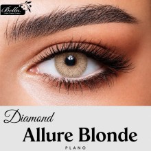 BELLA DIAMOND LENSES  ALLURE BLONDE PLANO