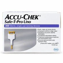ACCU CHECK SAFE -T PRO UNO LANCET 200 'S