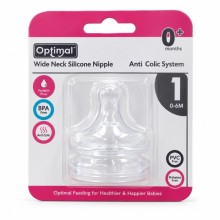OPTIMAL SILICON NIPPLE  0+ OPB-0373